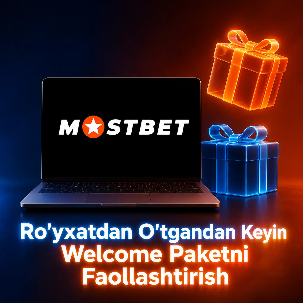 Mostbet ro'yxatdan o'tgandan keyin faollashtiriladigan welcome paket: 125% bonus va 250 FS